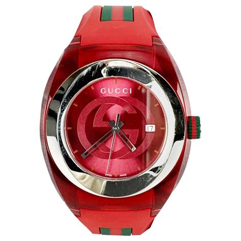 gucci sync red|Gucci sync watch review.